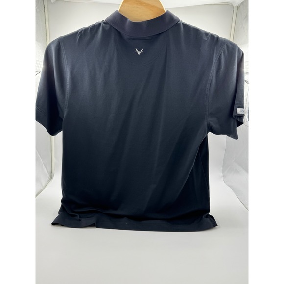 Callaway Mens Classic Golf Black Polo Shirt Large Breathable Performance‎ - Picture 2 of 11